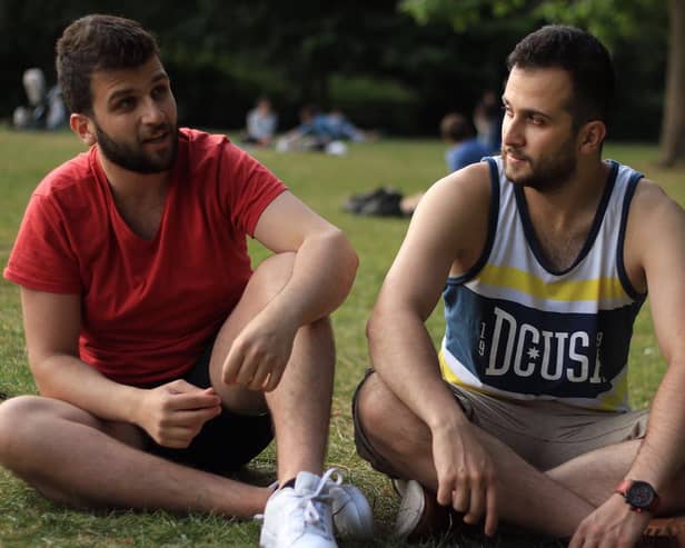Brothers Mohammad Alhaj Ali (left) and Omar Alhaj Ali (right) lived on the 14th floor of Grenfell Tower