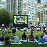 Summers Screens at Canary Wharf