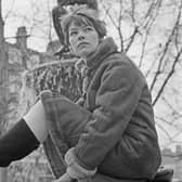Glenda Jackson outside the Royal Court Theatre in Sloane Square in March 1967. She was appearing in the English Stage Company production of the Chekhov play Three Sisters. (Photo by Evening Standard/Hulton Archive/Getty Images)