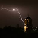 Thunderstorms are set to strike London tonight.