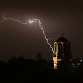 Thunderstorms are set to strike London tonight.