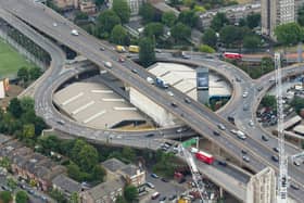 The A40 Westway flyover. Credit: TfL
