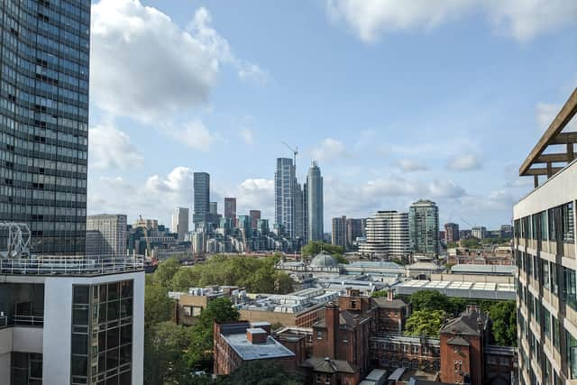 Views from the 12th floor of the Westminster