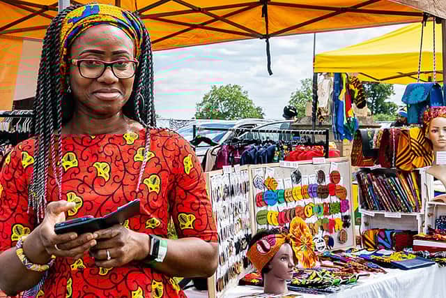 Stallholder at Radiate Festival 2019