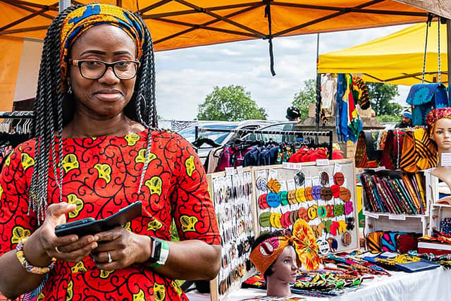 Stallholder at Radiate Festival 2019