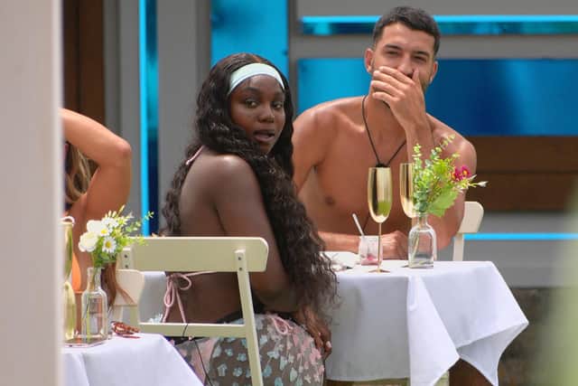 A romantic brunch is interrupted by a shock twist. 