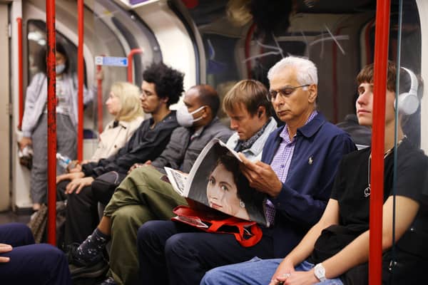 Commuters on the London Underground. Credit: Dan Kitwood/Getty Images.