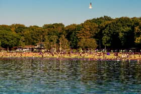 Ruislip Lido is a 60-acre lake with sandy beaches