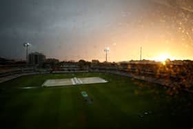 A general view of Lords at sunset after the match was drawn during day five of the 2nd Specsavers Ashes Test between England and Australia at Lord's Cricket Ground on August 18, 2019 in London, England. (Photo by Ryan Pierse/Getty Images)