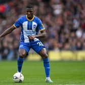  Moises Caicedo of Brighton & Hove Albion in action during the Emirates FA Cup Quarter Final between Brighton & Hove Albion  (Photo by Mike Hewitt/Getty Images)