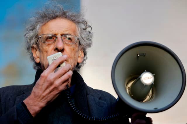 Piers Corbyn. Credit: Tolga Akman/AFP via Getty Images.