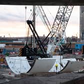 Work on the Silvertown Tunnel in east London. Credit: Karin Tearle.