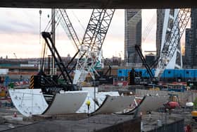 Work on the Silvertown Tunnel in east London. Credit: Karin Tearle.