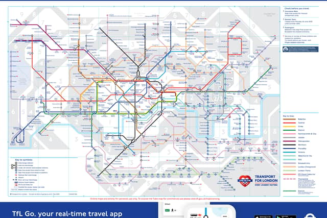 The Tube map. (TfL)
