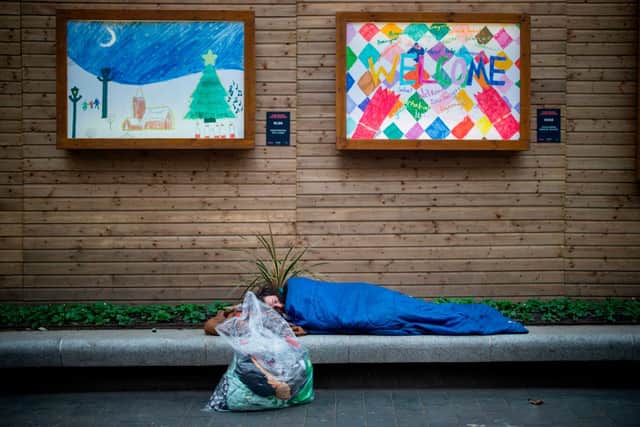 A new report has revealed that rough sleeping in London has increased by over a fifth.