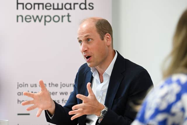 Prince William has launched his new Homewards Project in an effort to end homelessness.