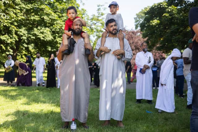 The Muslim community in London will celebrate Eid al-Adha this week