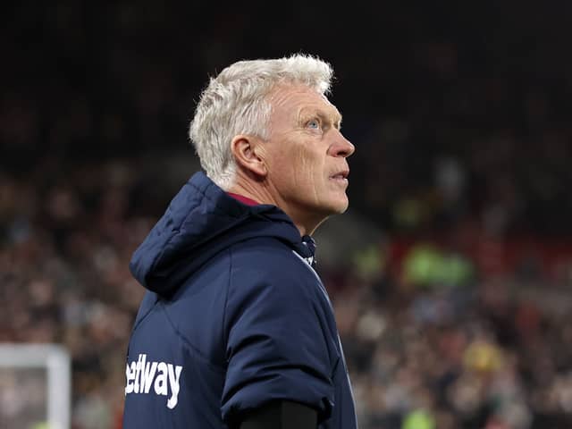 West Ham manager David Moyes.