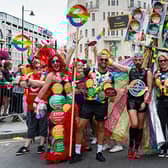 The Pride Parade this weekend will cause some travel disruptions.  Credit: TfL
