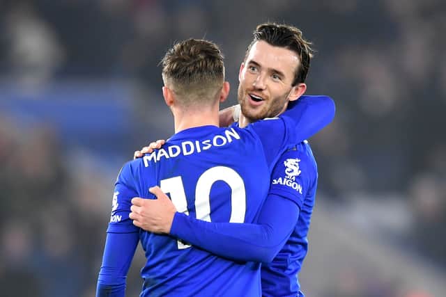 James Maddison and Ben Chilwell are close friends from time at Leicester CIty (Image: Getty Images)