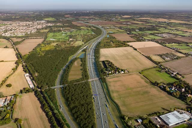 The Lower Thames Crossing is designed to run between the A2/M2 in Kent and Junction 29 of the M25 in Havering. Credit: National Highways.
