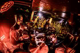 Mötley Crüe at The Underworld Camden. (Photo by Sam Shapiro)