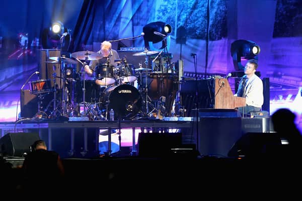Blur at the 2013 Coachella Valley Music & Arts Festival.  (Photo by Christopher Polk/Getty Images for Coachella)