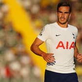 Harry Winks of Tottenham Hotspur FC during the UEFA Europa Conference League match  (Photo by Gualter Fatia/Getty Images)