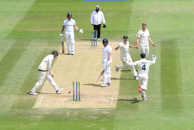 Australia wicket keeper Alex Carey was the headliner-maker at Lord’s (Image: Getty Images)