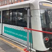 Two of the new DLR trains  have been delivered and are already going through testing ahead of introduction from 2024.