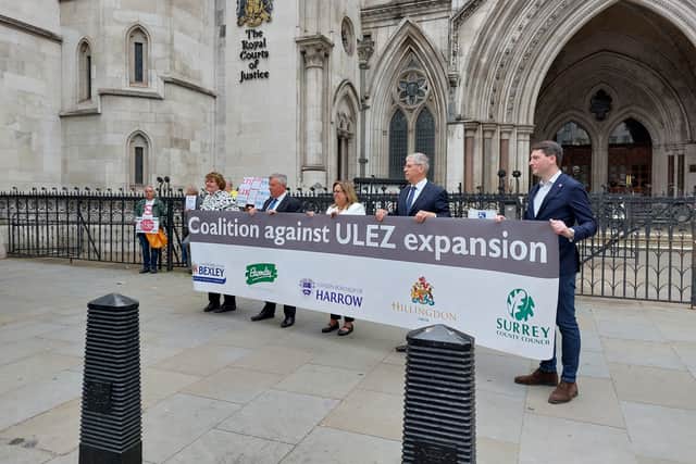 Five Conservative councils have taken the mayor and TfL to court over the planned ULEZ expansion. Credit: Ben Lynch.