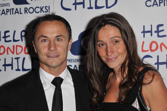 Dennis Wise and wife Claire in 2010 (Image: Getty Images)