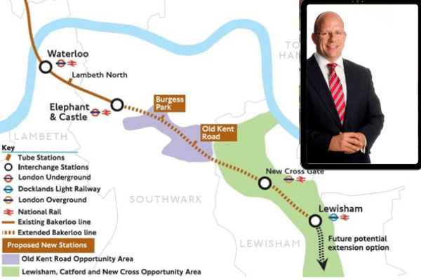 TfL Commissioner Andy Lord is hopeful about the Bakerloo extension going ahead.