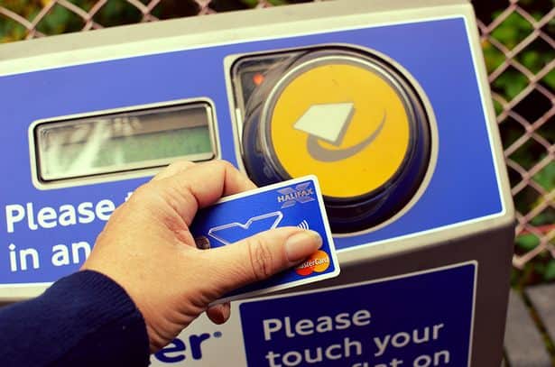 Contactless payments are used widely at London stations. Credit: Getty Images