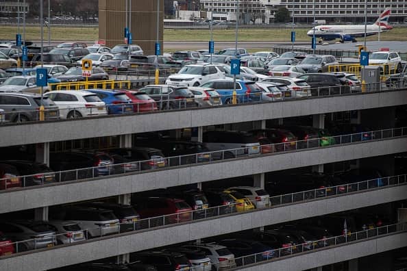 Two of the UK’s airports have been ranked in the top five for most expensive parking rates in the world.  (Photographer: Chris J. Ratcliffe/Bloomberg via Getty Images)