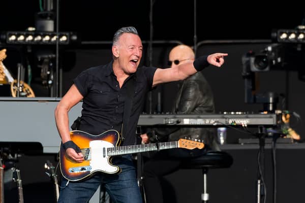 Bruce Springsteen at BST Hyde Park Festival 2023 on July 6. (Photo by Matthew Baker/Getty Images)