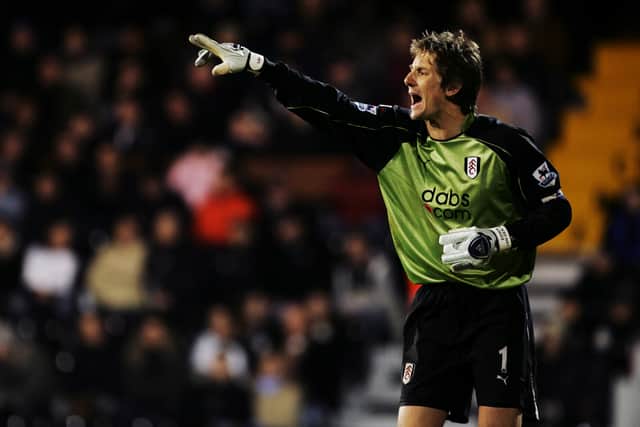 Edwin van der Sar moved to Fulham from Juventus (Image: Getty Images)