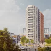 The 15-storey tower block planned to face General Gordon Square in Woolwich. (Photo by Formatio)