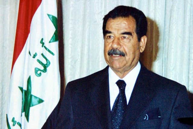 Saddam Hussein was president of Iraq from July 1979 until April 2003.