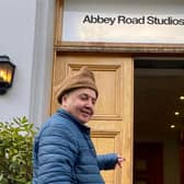 Newroz Oremari at Abbey Road Studios