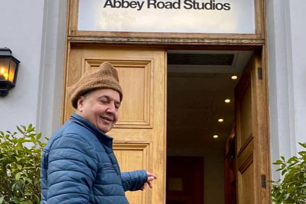 Newroz Oremari at Abbey Road Studios