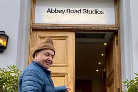 Newroz Oremari at Abbey Road Studios