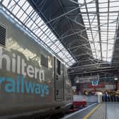 A Chiltern Railways train at Marylebone Station. Credit: Chiltern Railways.