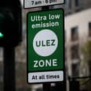 A ULEZ sign in London. Credit: Jack Taylor/Getty Images.