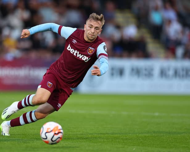 Jarrod Bowen in action against Boreham Wood (Image: Getty Images)