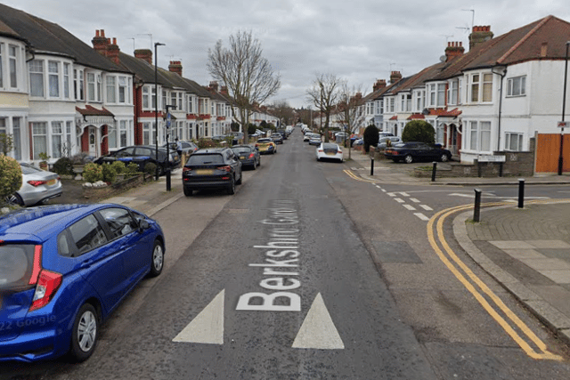 Police were called on Tuesday July 11 to reports of a group of people fighting in Berkshire Gardens in Enfield. Credit: Google