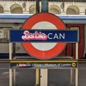 An image of the “Barbiecan” station has been circulating social media. Credit: Allontheboard