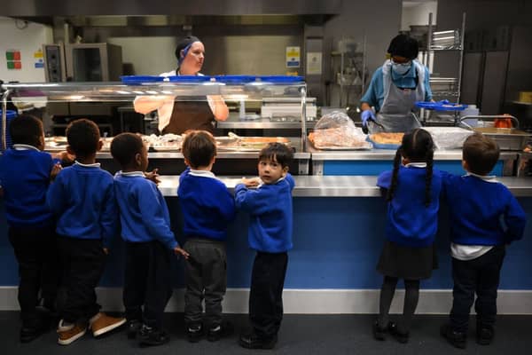 From September all primary school children from years 3 to 6 in London will receive free school meals for a year