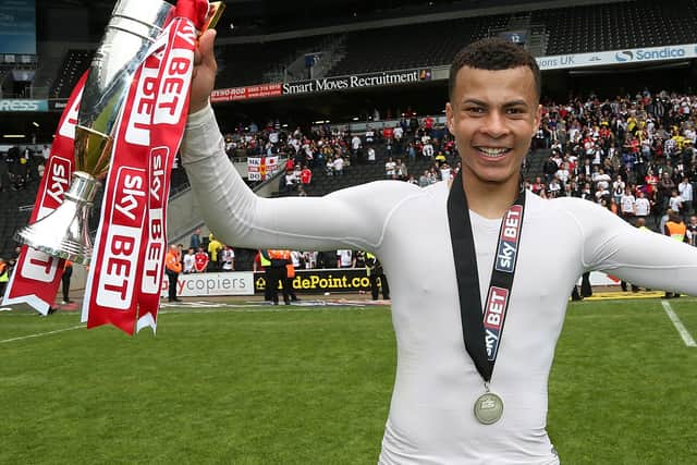 Dele Alli and George Baldock spent time at MK Dons together.