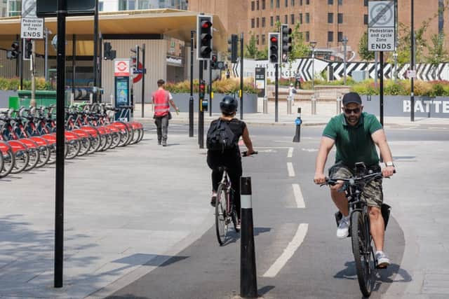 TfL has launched 10 new cycleways across the capital. Credit: TfL